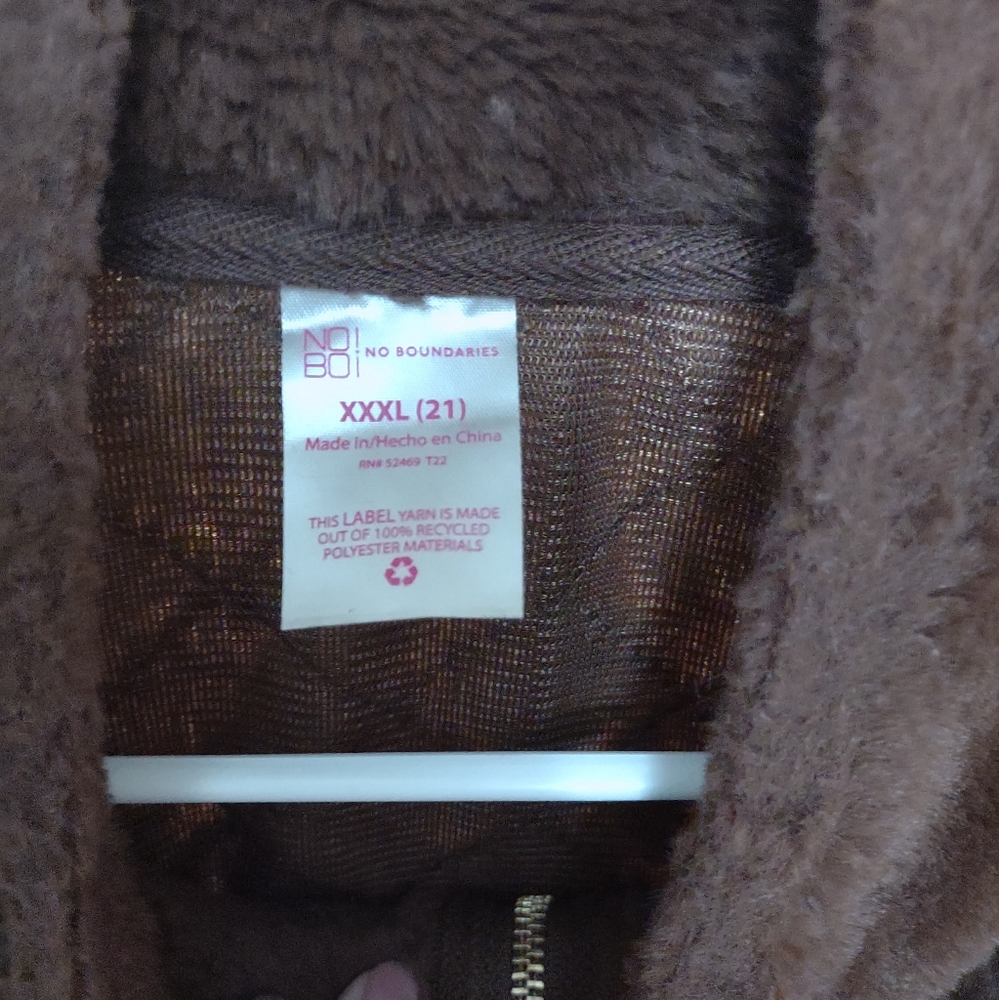 Plush zip pullover - Picture 4 of 5